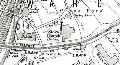 Stoke Damerel Parish Church 1914