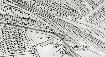 Camel's Head Tram Depot 1912.